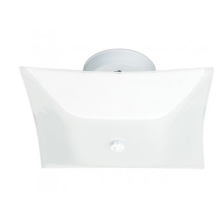 NUVO Sf77-824 11 3/4 in. White Sq Ceiling Fixture SLS-PKST1812